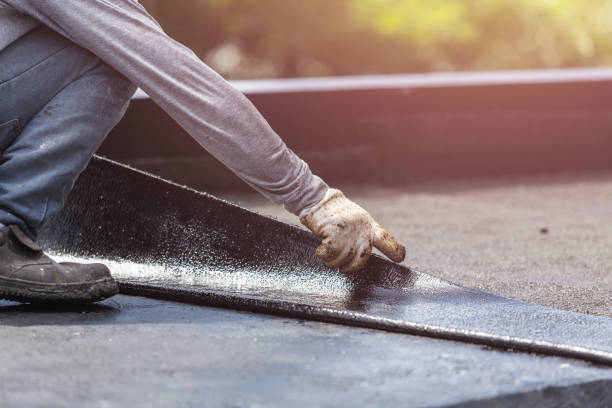 Professional Crawl Space Encapsulation technician working in Royal Oak, MI